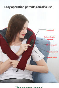 Masajeador <span class=keywords><strong>de</strong></span> cuello y hombros Shiatsu inalámbrico más vendido con cinturón <span class=keywords><strong>de</strong></span> masaje <span class=keywords><strong>de</strong></span> calefacción, masajeador <span class=keywords><strong>de</strong></span> espalda, <span class=keywords><strong>bolsa</strong></span> <span class=keywords><strong>de</strong></span> transporte - Product Image 2