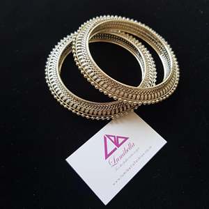 Ethnic German <b>Silver</b> <b>Bangles</b>-Classic Fashion <b>Bracelets</b> for Engagement - Product Image 1