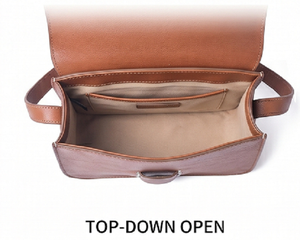 Bolso Bandolera de Cuero Genuino para Mujer, Estilo Boho Chic, con Cierre de Solapa, Bordado, Estilo Vintage, Bolso de Mano Premium de Moda - Product Image 4