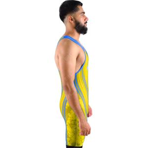 เสื้อกล้ามเข้ารูปสำหรับผู้ชายเสื้อกล้ามนักมวยปล้ำระบายอากาศได้ดีชุดบอดี้สูทถักแบบกำหนดเองได้ไซส์ใหญ่พิเศษ - Product Image 2