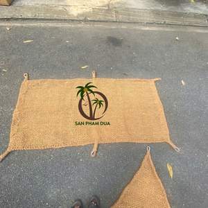 ร่มกันแดด COCO ECO BRAND แบบใช้มือดึง ทำจากใยมะพร้าวและโครงเหล็ก พร้อมผ้าคลุมถอดออกได้ - Product Image 4