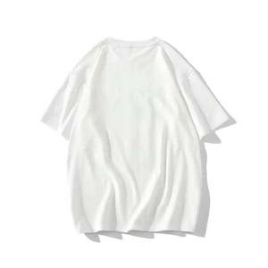 T-shirts pour hommes grande taille, imprimé en relief, 100% coton, coupe ample, logo 3D personnalisé, respirant, anti-UV, manches courtes, vêtements décontractés pour l'extérieur - Product Image 5