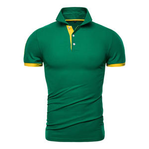 Nuevas Camisetas Polo para Hombre de la Marca Soild, Camisetas Polo de Manga Corta con Bordado Personalizado, Camiseta Polo Informal de Algodón para Hombre - Product Image 1