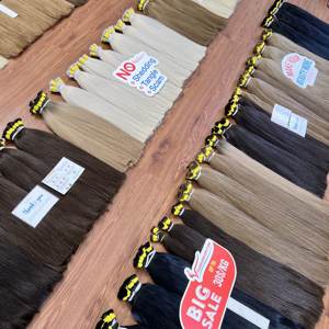 ดีลสุดฮอต! ผมดิบต่อจากผมมนุษย์แบบ100% เวียดนามผมไม่พันกันผมโรงงานเกรดสูงไม่หลุดร่วง - Product Image 2