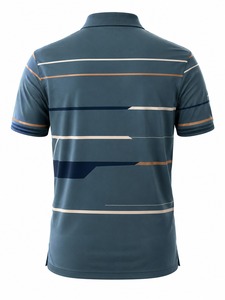 Camiseta de Manga Corta Premium para Hombre, 100% Algodón, Transpirable, con Logotipo Frontal, de Secado Rápido, Tejido de Punto, Estilo Casual - Product Image 6