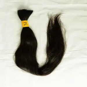 Hair Vendors 100% Unprocessed Virgin Human Hair Weaves Natural Black Color Wholesale Supplier