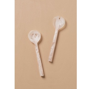 Compre Cuchara para Servir de Resina Ecológica, Juego de Cubiertos Hechos a Mano para el Hogar, Nuevos Accesorios de Cocina, Cubertería, Vajilla, Servidor para Ensaladas - Product Image 2