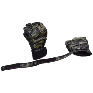 Guantes de MMA de Diseño Nuevo Personalizados, Agarre de Cuero de Alta Calidad, Cierre de Gancho y Bucle, Ligeros, Transpirables y Antideslizantes - Product Image 2