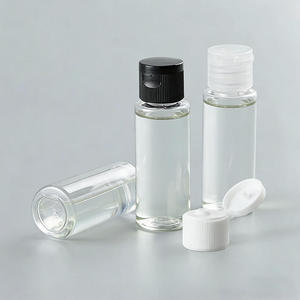 Wholesale Cosmetic Bottle Screw <b>Cap</b> Empty Mini <b>Plastic</b> Bottle 20ml Cylinder PET Silk Screen Printed High Quality E-1895B - Product Image 4