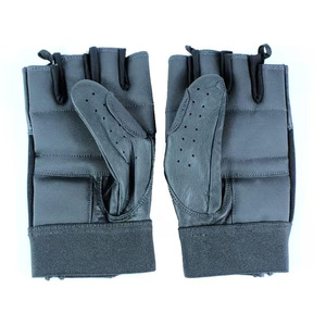 Guantes sin Dedos de Cuero Auténtico de Diseño Personalizado de Alto Rendimiento, Agarre Firme, Transpirables, Impermeables, para Deportes al Aire Libre, Gimnasio y Entrenamiento - Product Image 4