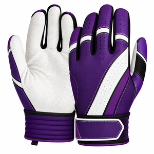 Gants de frappe personnalisés pour softball et baseball, antidérapants, en cuir Cabretta, pour hommes, fabriqués par Elson Sports - Product Image 2