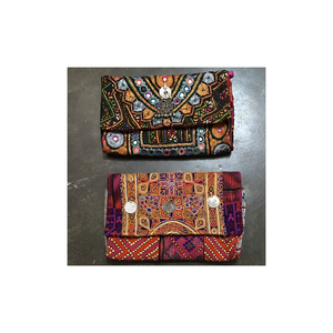 Bolsos Tribales Banjara Elegantes, Hechos a Mano, Estilo Boho Étnico, Bolso Tote de Algodón Bordado, Bolso de Hombro de Diseño Vintage para Mujer - Product Image 4