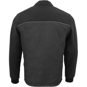 SAMROZ SPORTS Men's Fleece Textile Motorcycle Style Casual Rider <b>Jacket</b> - Product Image 3