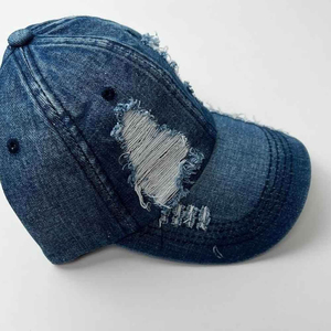 2026 High Quality Customizable Distressed <b>Cap</b> <b>Waterproof</b> Breathable Sports Wear Casual Adjustable <b>Cap</b> - Product Image 5