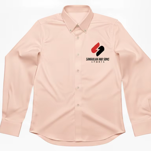 <b>Men</b> Formal <b>Dress</b> Shirt Long Sleeve Cotton Blend Slim Fit Business Office Wear Comfortable Breathable Classic Shirt - Product Image 1