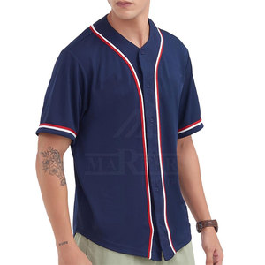 Nueva Camiseta de Béisbol con Servicio OEM, Tejido Transpirable que Absorbe la Humedad, Manga Corta, Proporciona Comodidad, Durabilidad y Libertad de Movimiento - Product Image 3