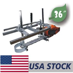 FARMERTEC Scie à chaîne portative de 36 pouces pour la sciage de planches, guidée par une barre de 14 à 36 pouces, pour l'agriculture et la foresterie - Product Image 1