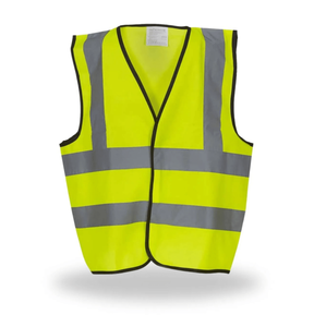 Chaleco de Seguridad de Alta Visibilidad con Cierre Rápido, Transpirable, Antiarrugas, de Secado Rápido, 100% Poliéster, Reflectante, para Hombre - Product Image 5