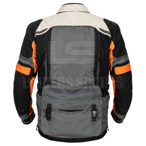 เสื้อแจ็คเก็ตมอเตอร์ไซค์สำหรับผู้ชาย ผ้าทอ กันลม กันน้ำ ระบายอากาศ แห้งเร็ว ผลิตในปากีสถาน - Product Image 2