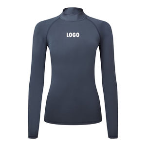 Camiseta de Manga Larga Zenzero para Mujer, Protección UV, para Deportes Acuáticos, Spandex/Nylon, Sublimada, Elástica, Marca Privada - Product Image 1