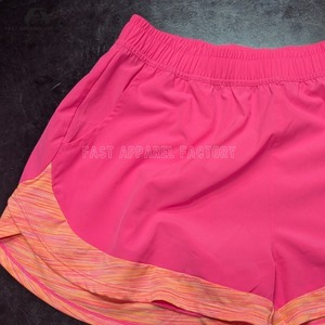 Pantalones cortos unisex de poliéster 100% ligeros, de bajo MOQ, teñidos en color liso, estilo fitness para la temporada de verano, para uso en exteriores y gimnasio, para hombre. - Product Image 2