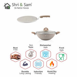 Juego de utensilios de cocina Rockline Starter 2 PCS Aluminio antiadherente para uso doméstico en la cocina - Product Image 3