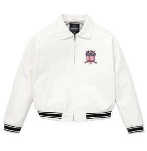 Luxury Customize USA Icon <b>Flight</b> Avirex Leather <b>Jacket</b> 100% Genuine Cowhide Leather <b>Jacket</b> For <b>Mens</b> With Customized Embroidery - Product Image 2
