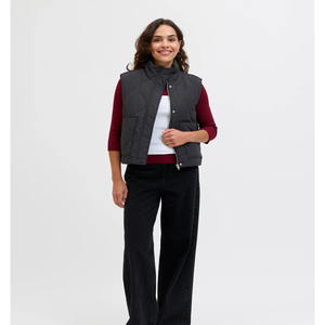 Gilet matelassé léger de haute qualité pour femme, sans manches, tendance, nouvelle collection 2026, vente en gros, OEM - Product Image 4