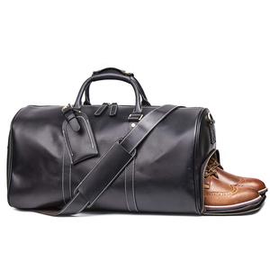 Fully Stylish Men <b>Duffel</b> <b>Bag</b> Comfortable Premium Quality lightweight Easy Wash Men Leather <b>Duffel</b> <b>Bag</b> with Custom Logo/Colors - Product Image 3