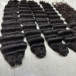 วิกผมดิบแบบลอนลึกเป็นลอนคลื่นลึกเป็นลอน30In วิกผมมนุษย์จากเวียดนามวิกผมด้านหน้ามีความหนาแน่น180 13X6เป็นลอนลึก - Product Image 5