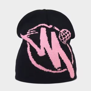 Gorro de Invierno Unisex de Acrílico, Estilo Casual Urbano, Tejido con Logotipo Bordado, 56-58CM, Disponible en Varios Colores - Product Image 3