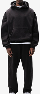 Sudadera con Capucha de Invierno Forrada de Felpa de Algodón de Lujo de Saleh Enterprises, Unisex, Corte Holgado, Talla Grande, Suave y Transpirable - Product Image 3