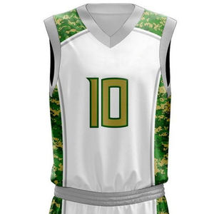 Conjunto de Camiseta y Pantalones Cortos de Baloncesto, Transpirable, Ropa Deportiva de Verano, Uniformes Sublimados Estampados - Product Image 4