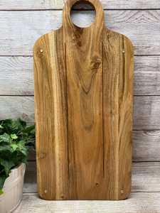 Wooden Chopping <b>Board</b> & Cutting <b>Board</b> Eco-Friendly Rectangle Shape Dishwasher Safe Kitchen <b>Tool</b> - Product Image 6