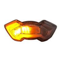 Sistema de Iluminación para Motocicleta MOFUNS con Luz Trasera LED Integrada y Lente Ahumada, Certificado E-mark para Multistrada V4 2021~