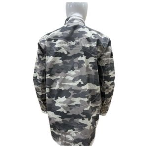 เสื้อเชิ้ตทำงานลายพราง Zi ป้องกันไฟฟ้าสถิต ทรงปกติ เสื้อผ้าเพื่อความปลอดภัยในโรงงาน ทนทานต่อเปลวไฟ ผลิตจากผ้าฝ้าย - Product Image 2