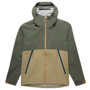 Unisex Waterproof Hooded Jacket Blue Polyester Outdoor Windproof <b>Ski</b> Snow Wear Adult Zipper Closure - Product Image 2