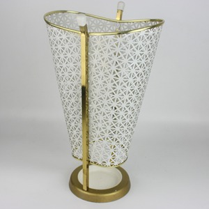 ที่วางร่มสีขาวและสีทองทันสมัยสำหรับสำนักงาน ล็อบบี้ โรงแรม แผนกต้อนรับ คาเฟ่ โซลูชั่นการจัดเก็บที่มีสไตล์และใช้งานได้จริง - Product Image 1