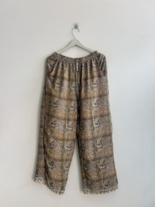 Wholesale Lot Of Long Wide Leg Sari Silk <b>Harem</b> Pants Women <b>Trouser</b> Pajama Yoga Pant - Product Image 6