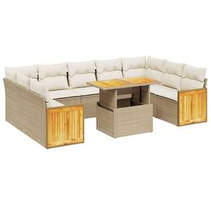 Set Divano da Giardino Beige - Product Image 2