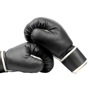 Guantes de Boxeo de Piel Sintética al por Mayor, para Entrenamiento y Sparring, con Espuma de Alta Densidad, Malla Transpirable, Cierre de Cordones, Muñequera Ajustable, OEM Personalizado - Product Image 3