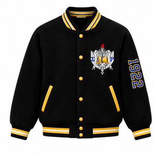 เสื้อแจ็คเก็ตบอมเบอร์ Sigma Gamma Rho สำหรับผู้หญิง สไตล์ลำลอง แฟชั่นเสื้อนอกแบบมีซิป น้ำหนักเบา ขายส่ง - Product Image 1