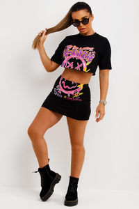 Camiseta Corta de Algodón Grueso Lavado Estilo Vintage para Mujer 2026 |   Logotipo Personalizado |   Opciones de Tallas Grandes OEM - Product Image 6