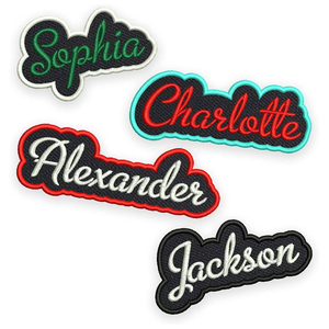 Handmade Embroidered Nonwoven Felt Iron-On Patches for <b>Clothes</b> 3D Custom Embroidery - Product Image 4