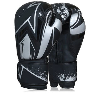 Gants de boxe professionnels pour la formation, 8 oz, en cuir PU épais, avec sangle de poignet réglable, couleurs personnalisables, confortables - Product Image 5