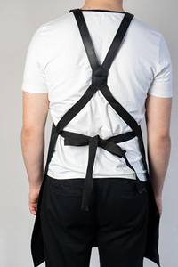 Funda de cuero y lona duradera con cremallera, impermeable, a prueba de golpes, ajustable, con correa cruzada para chef, barista, barbero, carpintero, herramienta de taller - Product Image 2