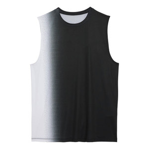 Camiseta sin mangas de algodón de secado rápido para hombre, chaleco térmico personalizado con logo al por mayor para gimnasio, deportes y fitness, camisetas interiores. - Product Image 1