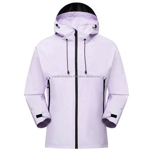 Chaqueta de Hombre Impermeable y Cortavientos con Capucha para Senderismo, Ligera, de Softshell, con Bolsillo Delantero, para Exteriores, con Logotipo Personalizado de la Empresa - Product Image 4