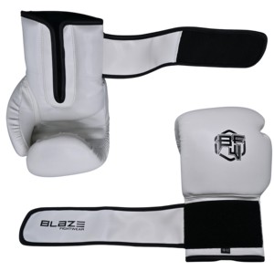 Guantes de Boxeo de Piel Profesionales para Entrenamiento y Sparring, con Logotipo Personalizado, 8oz 10oz 12oz 14oz 16oz, con Cordones, Fabricante OEM - Product Image 2