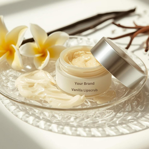 Exfoliante Labial Vegano Orgánico de Primera Calidad, Crema Humectante, Empaque con Logotipo Personalizado, Blanqueador, Aclarante, Exfoliante de Vainilla, Marca Privada - Product Image 5